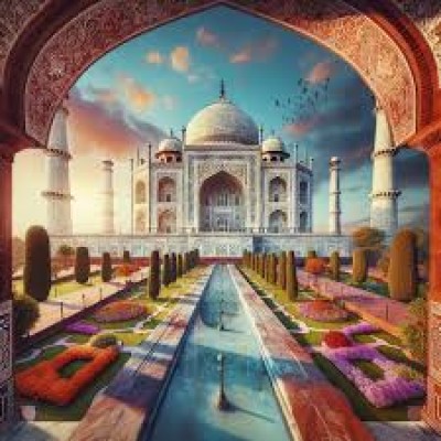 The Enchanting Beauty of the Taj Mahal