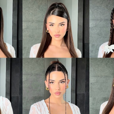 QUICK & EASY CUTE HAIRSTYLES *heatless*